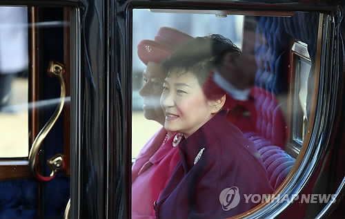 박 대통령과 엘리자베스 2세 여왕