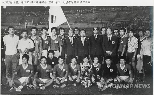 1972년 한국 축구대표팀