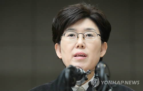 대국민 호소문 발표하는 최연혜 사장