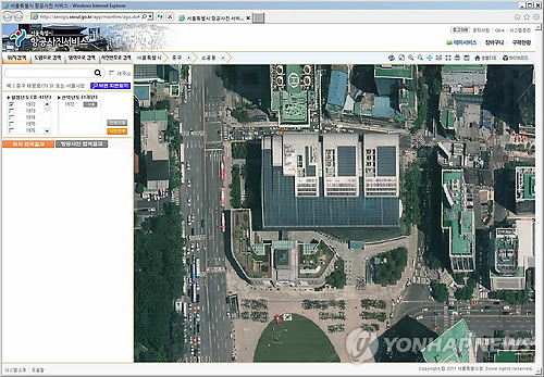 서울시, 25㎝급 고해상도 항공사진 인터넷으로 제공