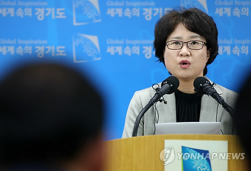 컬링 대표팀 관련 경기도 대변인 기자회견