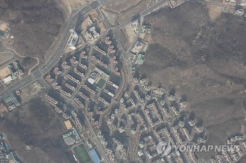 북한 무인기가 찍은 은평 뉴타운