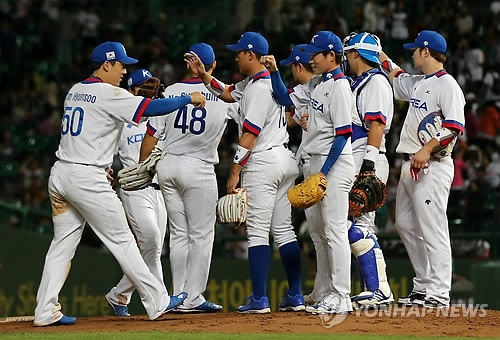 韩国队获亚运会棒球小组赛首胜