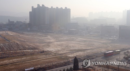 공터로 남아 있는 의정부 캠프 카일·시어즈 터