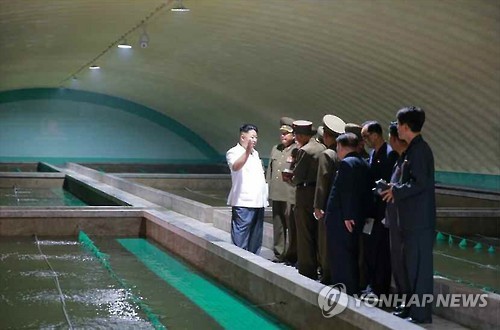 北 김정은, 자라 양식공장 시찰