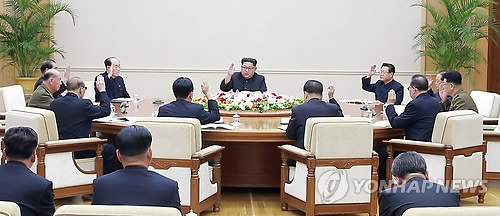 북한 조선노동당 정치국회의