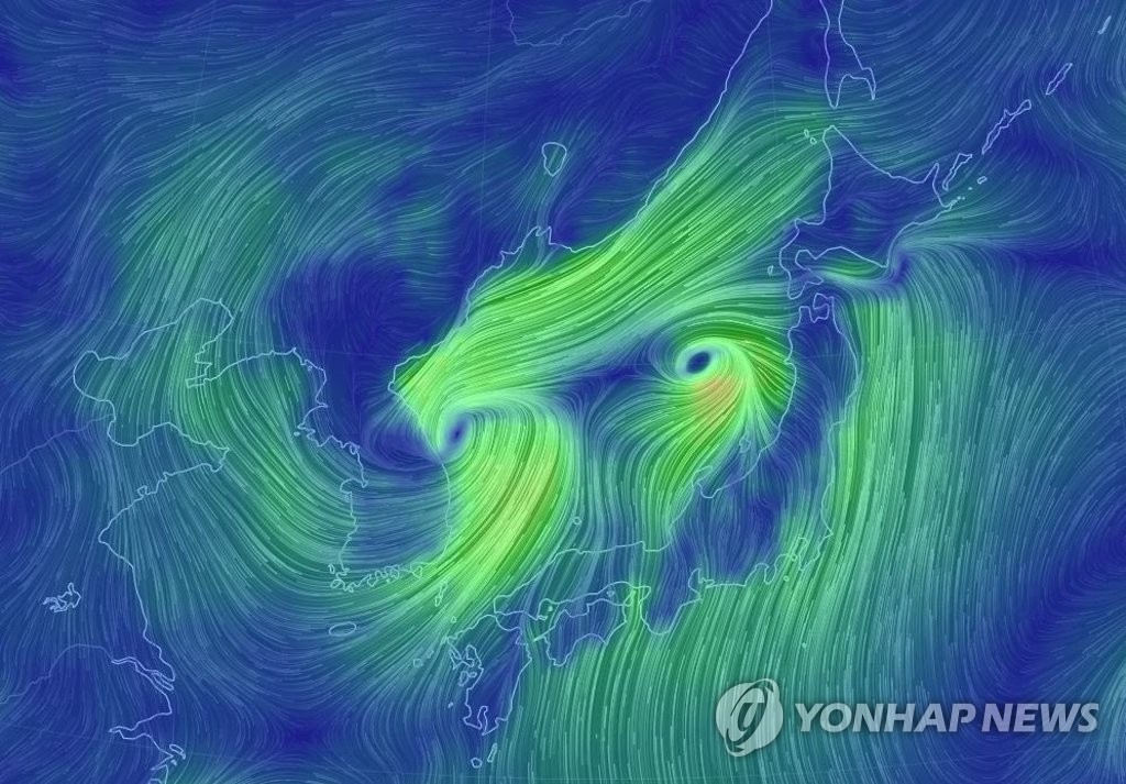 한반도 빠져나간 '솔릭'… '시마론'은 북진 중