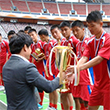 4 .25체육단, 평양 유소년 국제축구대회 우승